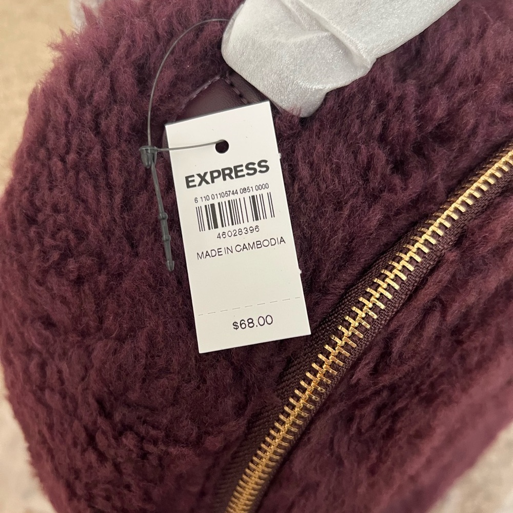 Express Women’s Teddy Mini Backpack - MSRP $68 - Picture 8 of 8